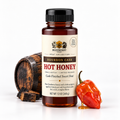 Buzzberry Farms Bourbon Cask Hot Honey, 12 oz squeeze bottle