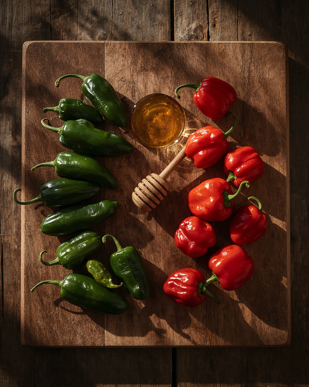 Buzzberry Farms Bourbon Cask Hot Honey lifestyle image