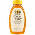 Buzzberry Farms Clover Honey 1 lb squeeze bottle front
